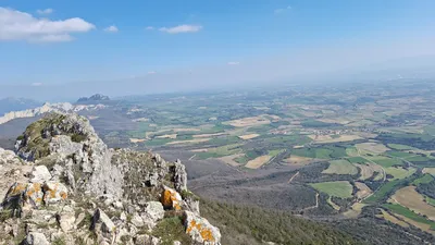 Sendero de montaña en La Rioja, Navarra o Álava